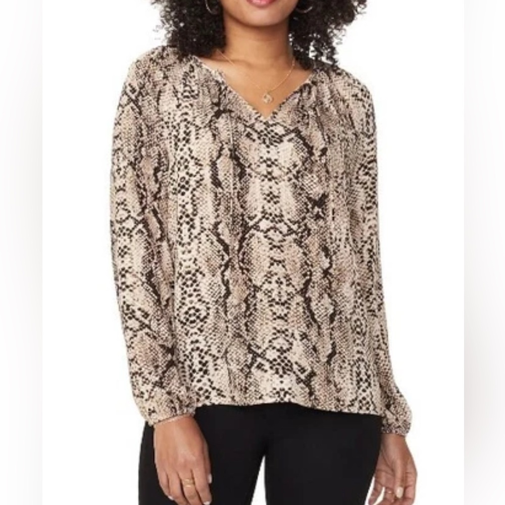 Women’s NYDJ Animal Print Blouse (S)